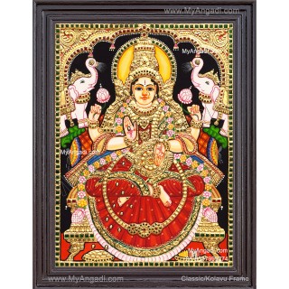 Gajalakshmi Tanjore Paintings