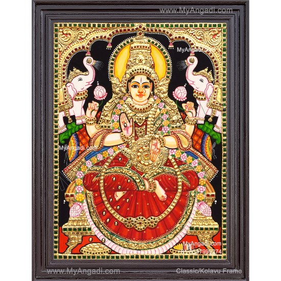 Gajalakshmi Tanjore Paintings