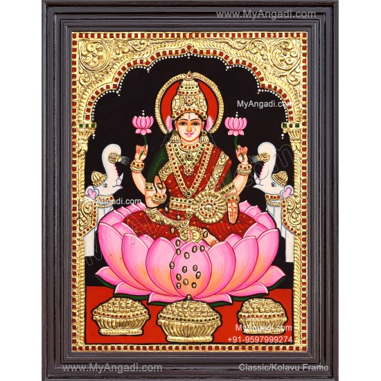 Gajalakshmi Tanjore Paintings