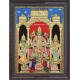 Murugar valli deivanai Tanjore Painting Murugar valli deivanai Tanjore Painting