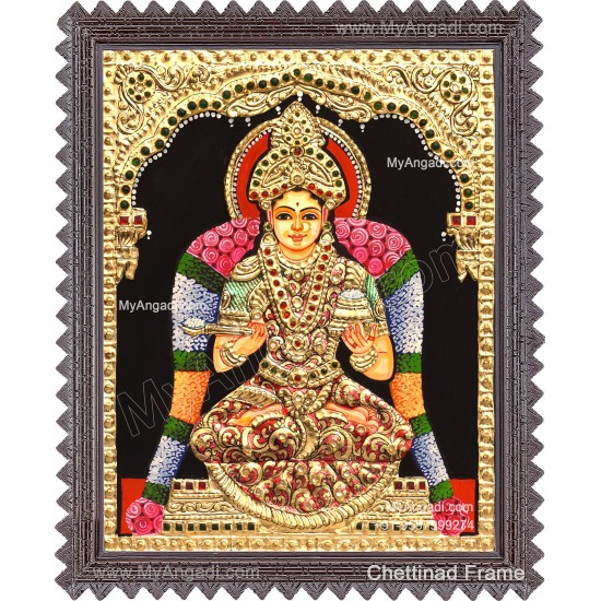 Annapoorani tanjore painting