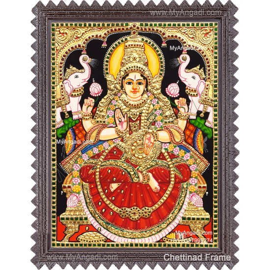 Gajalakshmi Tanjore Paintings