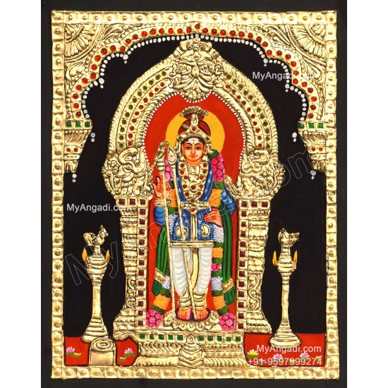 Palani Murugar Tanjore Painting