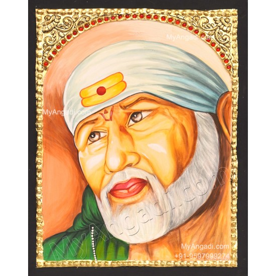 Shirdi Saibaba Tanjore Painting