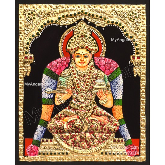 Annapoorani tanjore painting