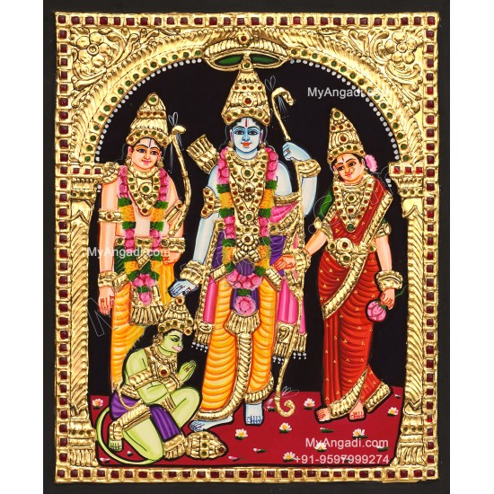 Ram Darbar Tanjore Painting