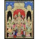 Murugar valli deivanai Tanjore Painting Murugar valli deivanai Tanjore Painting