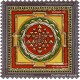 Sri Chakram Tanjore Painting