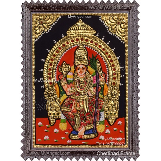 Lalitha Devi Tanjore Painting