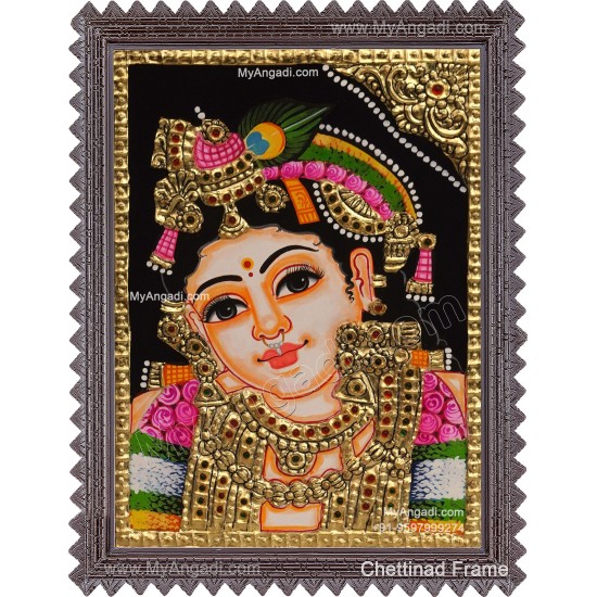 Krishna Tanjore Painting Krishna Tanjore Painting