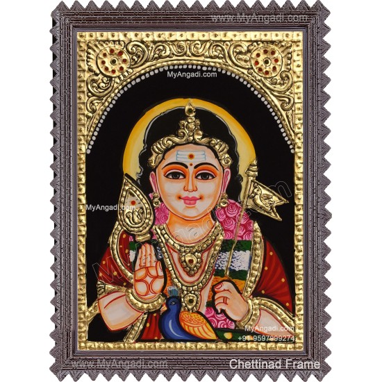 Murugar Tanjore Painting Murugar Tanjore Painting