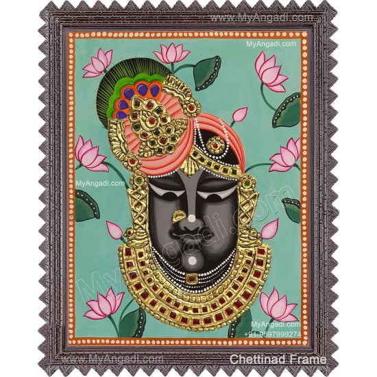 Shrinathji Tanjore Painting