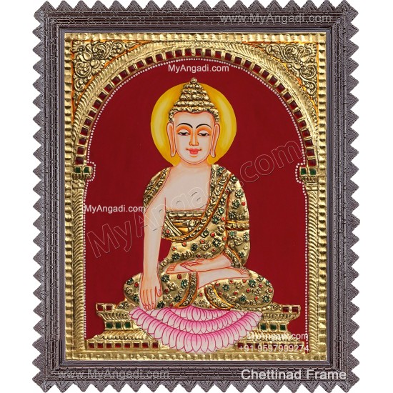 Buddha Tanjore Painting