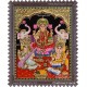 Ganesha Lakshmi Saraswathi Tanjore Painting Ganesha Lakshmi Saraswathi Tanjore Painting