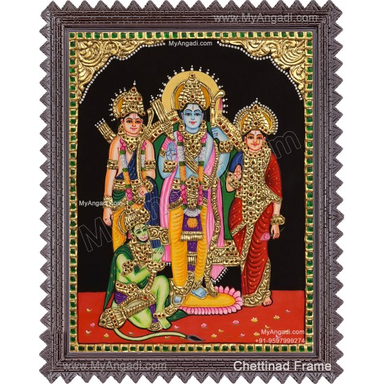 Ram Durbar Tanjore Painting Ram Durbar Tanjore Painting