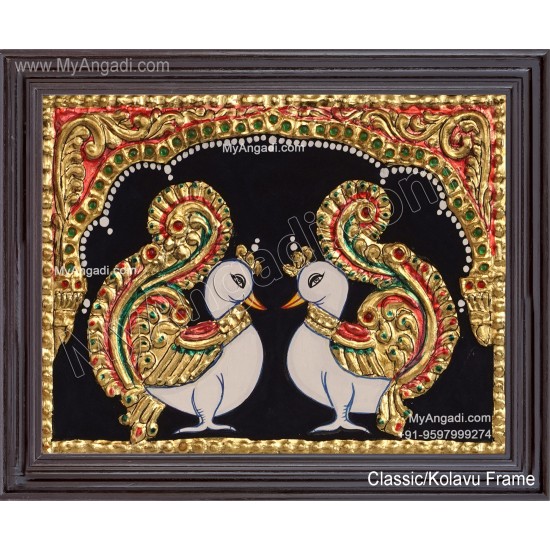 Swan Tanjore Painting