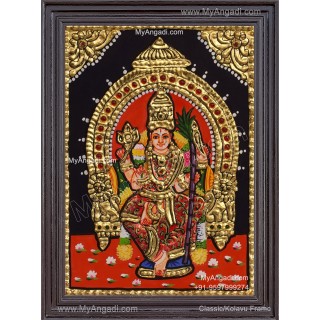 Lalitha Devi Tanjore Painting