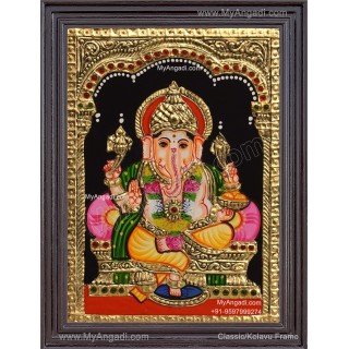 Ganesha Tanjore Painting