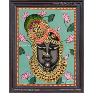 Shrinathji Tanjore Painting