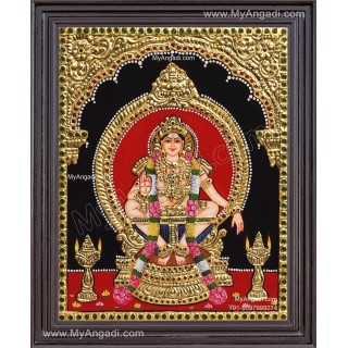 Ayyappan Tanjore Painting