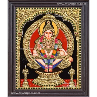 Ayyappan Tanjore Painting