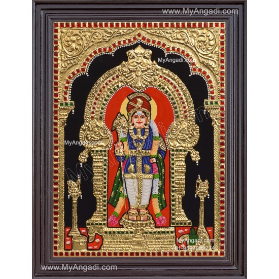 Raja Alangara Murugar Tanjore Painting