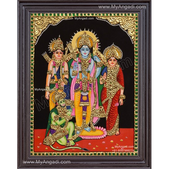 Ram Durbar Tanjore Painting Ram Durbar Tanjore Painting