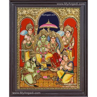 Ram Durbar Tanjore Painting