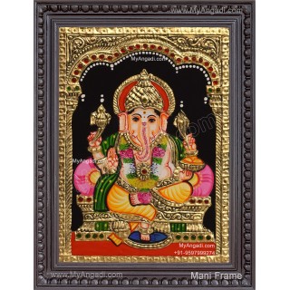 Ganesha Tanjore Painting