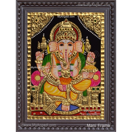 Ganesha Tanjore Painting