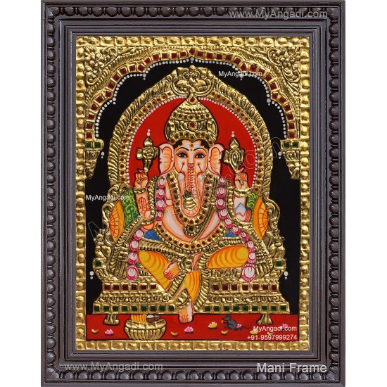 Ganesha Tanjore Painting