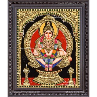 Ayyappan Tanjore Painting