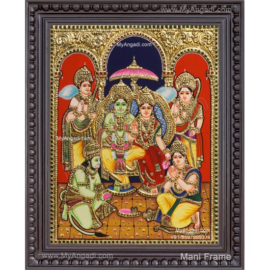 Ram Durbar Tanjore Painting