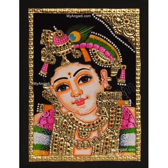 Krishna Tanjore Painting Krishna Tanjore Painting