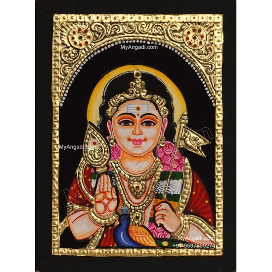 Murugar Tanjore Painting Murugar Tanjore Painting