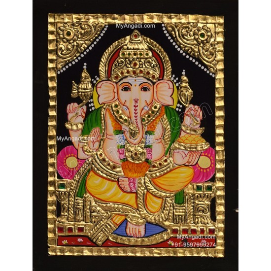 Ganesha Tanjore Painting