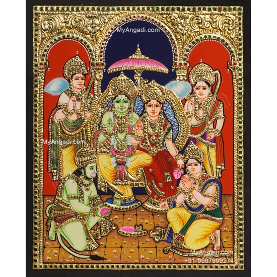 Ram Durbar Tanjore Painting