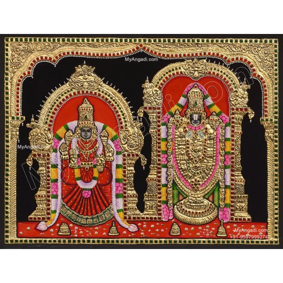 Balaji Thayar Tanjore Painting Balaji Thayar Tanjore Painting