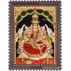 3D Gaja Lakshmi Tanjore Painting