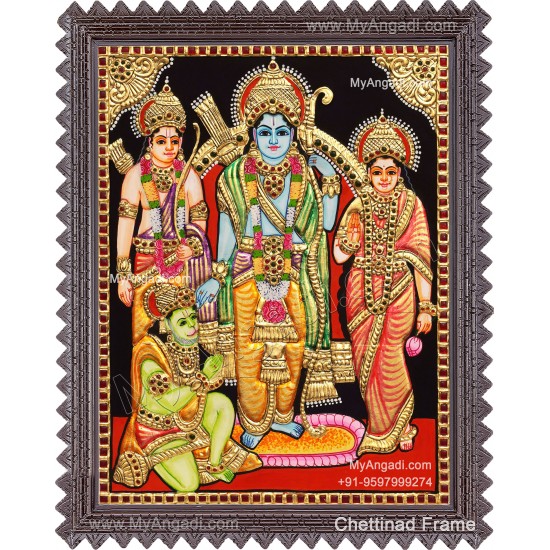Ram Darbar Tanjore Painting