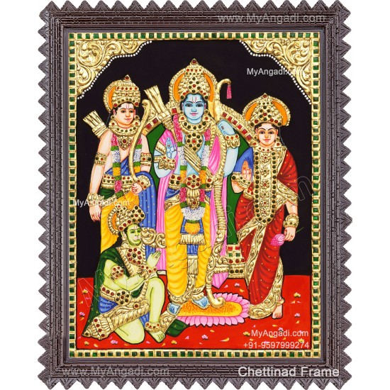 Ram Parivar Tanjore Painting