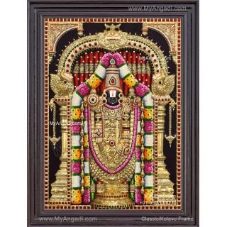 Balaji 3d Tanjore Painting