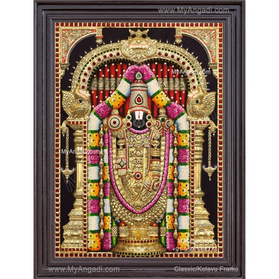 Balaji 3d Tanjore Painting