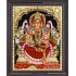 Gajalakshmi Tanjore Painting