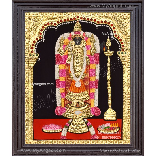 Akilandeswari Amman Tanjore Painting
