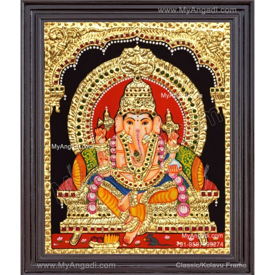 Vinayagar Tanjore Painting