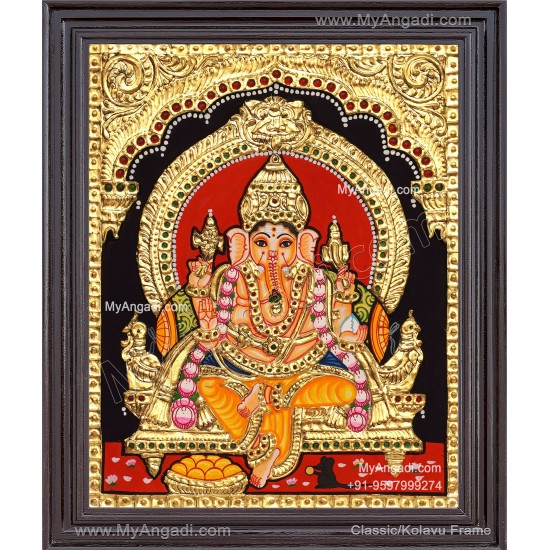 Vinayagar Tanjore Painting