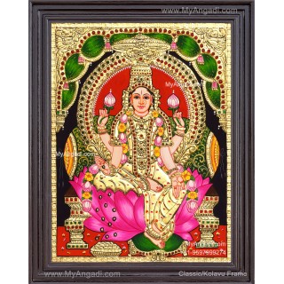 Aishwarya Lakshmi Tanjore Painting