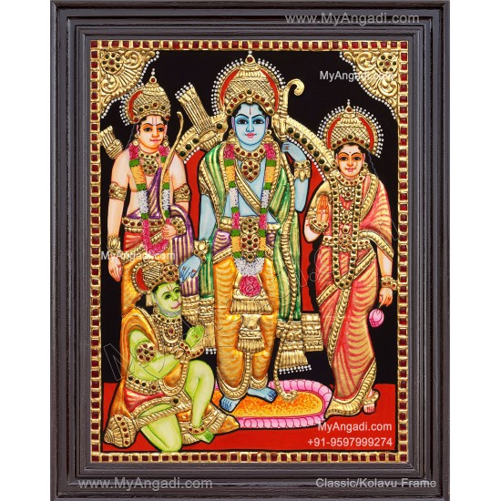 Ram Darbar Tanjore Painting
