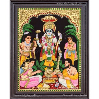 Sathya Narayana Tanjore Painting